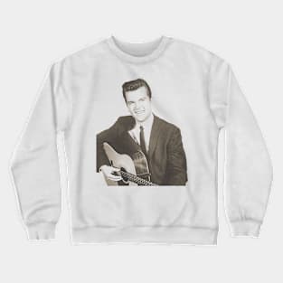 Conway Twitty Retro Country Music Legend Tribute Crewneck Sweatshirt